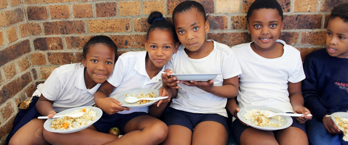 Peninsula School Feeding Picture